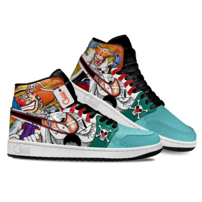 Captain Buggy J1 Sneakers One Piece Anime Custom