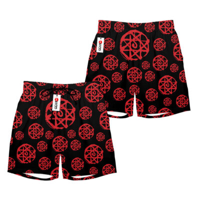 Blood Seal Symbols Shorts Custom NTT2405