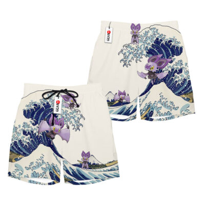 Noibat Kanagawa Great Wave Shorts Pants Custom Clothes