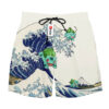 Bulbasaur Kanagawa Great Wave Shorts Pants Custom Clothes