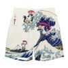 Jessie Musashi Kanagawa Great Wave Shorts Pants Custom Clothes