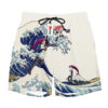 Jessie Musashi Kanagawa Great Wave Shorts Pants Custom Clothes