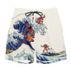 Incineroar Kanagawa Great Wave Anime Board Shorts Swim Trunks