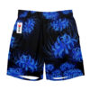 Nezuko Anime Board Shorts Swim Trunks Blue Spider Lily