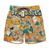 Dragonite Anime Board Shorts Swim Trunks