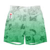 Zoro Anime Board Shorts Swim Trunks