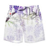 Genya Anime Board Shorts Swim Trunks Wisteria