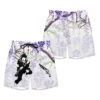 Genya Anime Board Shorts Swim Trunks Wisteria