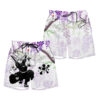 Tengen Uzui Anime Board Shorts Swim Trunks Wisteria