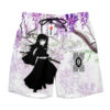 Muichiro Anime Board Shorts Swim Trunks Wisteria