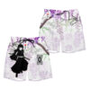 Muichiro Anime Board Shorts Swim Trunks Wisteria