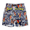 Garchomp Anime Board Shorts Swim Trunks