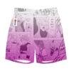 Goku Black Rose Anime Board Shorts Swim Trunks Art