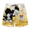 Luffy Anime Board Shorts Swim Trunks