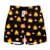 Calcifer Anime Board Shorts Swim Trunks Hawaiian