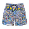 Rhydon Anime Board Shorts Swim Trunks