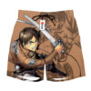 Eren Yeager Anime Board Shorts Swim Trunks