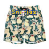 Snorlax Anime Board Shorts Swim Trunks