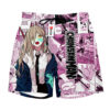 Power Anime Board Shorts Swim Trunks