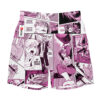 Power Anime Board Shorts Swim Trunks