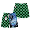 Tanjiro Water Breathing Anime Board Shorts Swim Trunks