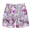 Mewtwo Anime Board Shorts Swim Trunks