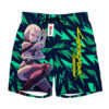 Cyberpunk Lucy Anime Board Shorts Swim Trunks