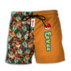 Eevee Anime Board Shorts Swim Trunks