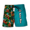 Goku Blue Anime Board Shorts Swim Trunks