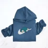 Cartoon pattern casual hoodie