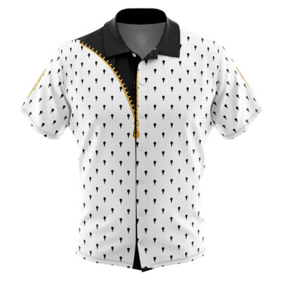 Bruno Buccirati Jojo's Bizarre Adventure Men's Short Sleeve Button Up Hawaiian Shirt