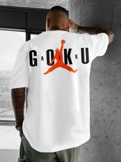 Dragon Ball Z Trendy contrasting printed T-shirt