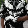 Venom Trendy contrasting printed T-shirt