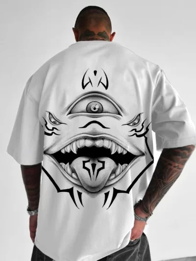 Jujutsu Kaisen Trendy Brand Hip-hop Loose T-shirt