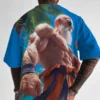 Dragon Ball Z Men's Colorful Anime Back Anime T-shirt