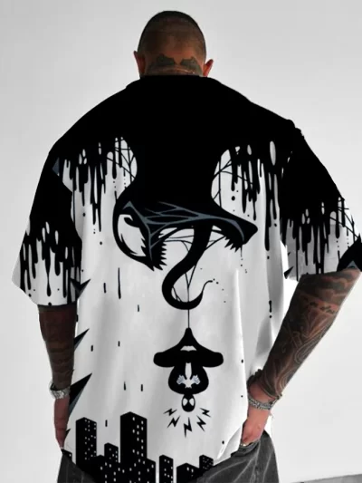 Venom Trendy Brand Hip-hop Loose T-shirt