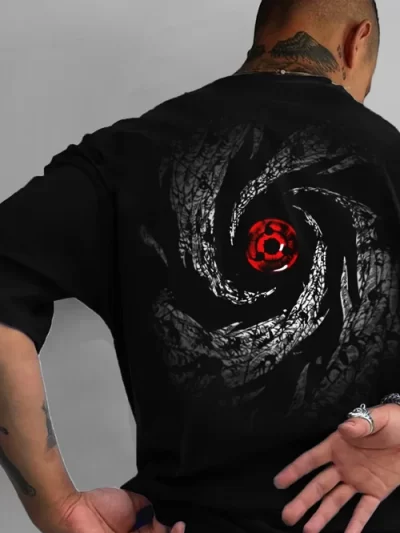 Naruto Trendy Brand Hip-hop Loose T-shirt