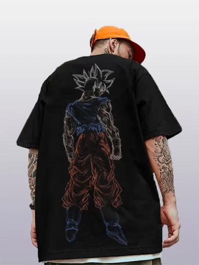 Dragon Ball Z Men's Fashion Print Casual Short Sleeve T-Shirt