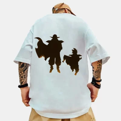 Dragon Ball Z Trendy Brand Hip-hop Loose T-shirt