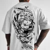 One Piece Trendy Brand Hip-hop Anime T-shirt