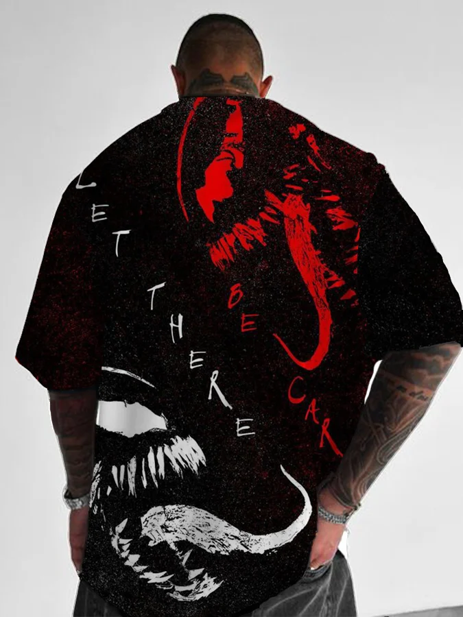 Venom Trendy Brand Hip-hop Anime T-shirt