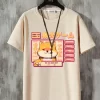 Trend Fashionable Anime Print T-shirt