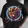 Dragon Ball Z Men's Anime Casual Crew Neck T-Shirt