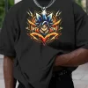 Dragon Ball Z Men's Anime Casual Crew Neck T-Shirt