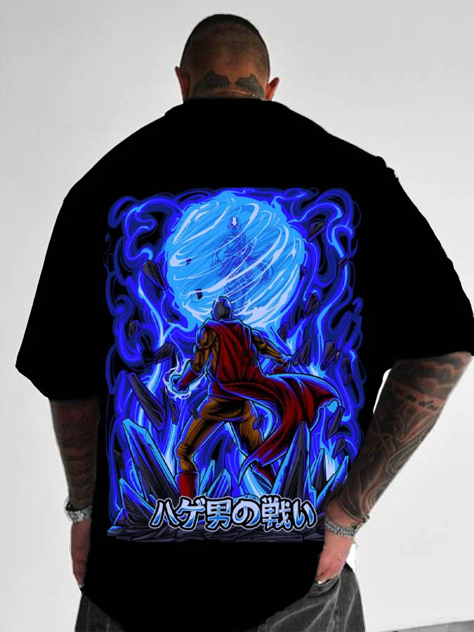 Avatar: The Last Airbender Trend Fashionable Anime Print T-shirt