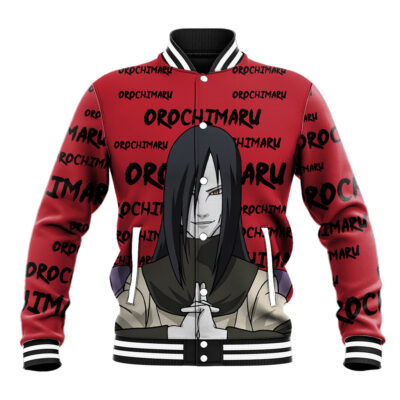 Orochimaru Anime Style Manga Anime Varsity Jacket