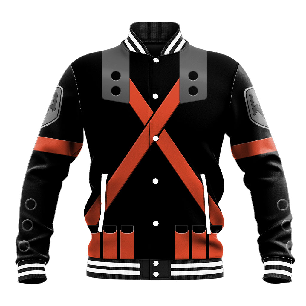 Musketeer Katsuki Bakugo - Anime Anime Varsity Jacket - HookTab.com