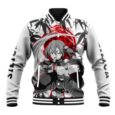 Silica Anime Varsity Jacket Sword Art Online