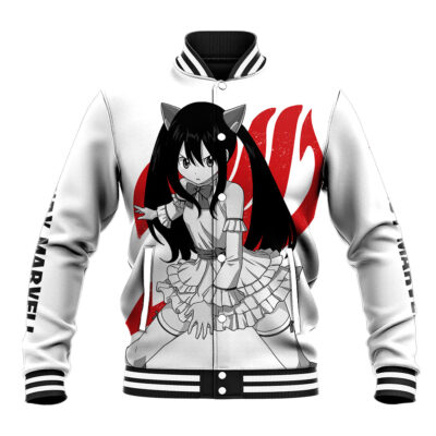 Wendy Marvell Anime Varsity Jacket