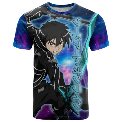 Kirito - Galaxy Style T Shirt Sword Art Galaxy Style